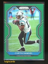 2020 Panini Prizm #235 Curtis Samuel Green Prizm Panthers