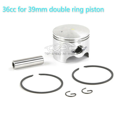 36CC Double Ring Piston Kit 39mm for Zenoah CY for 1/5 HPI