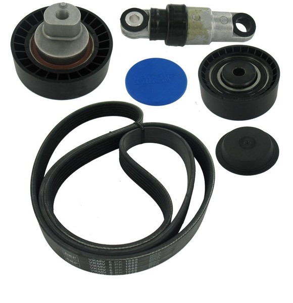 Keilriemensatz Mit Keilrippen Vkma 38242 SKF FüR BMW-image