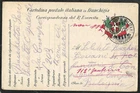 WW1-ITALIAN MILITARY CARD-USED 1915