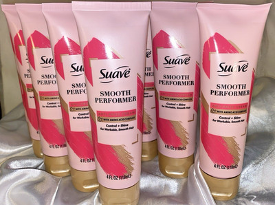 10X Suave Smooth Performer Anti-Frizz Styling Smoothing Cream Shine - RARE- 4 oz