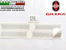 KIT ADESIVI STRISCIE RIGHE LATERALI SERBATOIO GILERA GIUBILEO 124 4V
