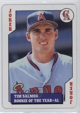 1993 Bicycle Baseball Rookies Playing Cards Box Set Tim Salmon (Joker) #JOKE 0qn