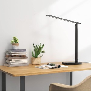 Desk Lamp LED with USB Charging Port, Dimmable Table Lamp Home Office Read