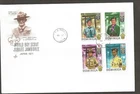 1971 Scouts Dominica World Jamboree Japan FDC Artcraft