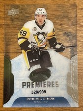 2016-17 Upper Deck Ice #149 Dominik Simon RC /999 Pittsburgh Penguins