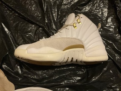 OVO x Air Jordan 12 Retro White Sneakers  Size 12
