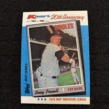 1982 Topps Kmart MVP Series - Boog Powell #17