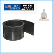 72" Universal Rubber Blade Flap for Snow Plows - Ultimate Safety Accessory