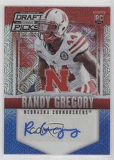 2015 Panini Prizm Collegiate Draft Picks /25 Randy Gregory #136 Auto 4f5
