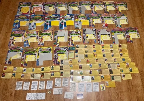 Teenage Mutant Ninja Turtles TMNT 30+ Card Back Only 1988 - 1992 Lot