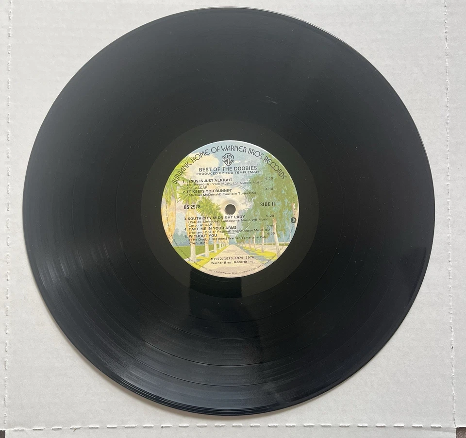 The Doobie Brothers - Best Of The Doobies Lp. Warner Brothers 1976 - Image 4 of 4