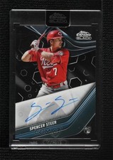 2023 Topps Chrome Black Auto Spencer Steer #CBA-SST Auto 15sd