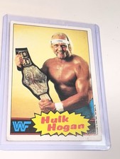 1985 TOPPS WWF Hulk Hogan Card #1