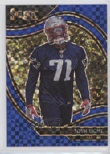 2020 Panini Select Field Level Blue Prizm 40/49 Josh Uche #395 0ee0