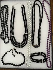 Vintage Lot Mixed Costume Jewelry Necklaces Rings Bracelets +