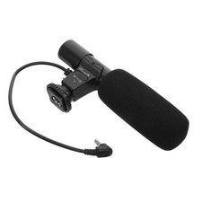1PC Interview Microphone Recording Mic for DSLR Camera Camcorder Phone