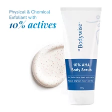 Be Bodywise 10% AHA Lactic Acid Body Scrub (200g)