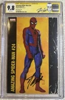 Amazing Spider-Man #24 CGC SS 9.8 Stan Lee Signed Steve Ditko Homage Custom Labe