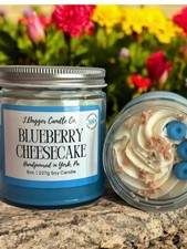 BLUEBERRY CHEESECAKE DESSERT SOY CANDLE