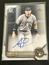 2022 Bowman Chrome - Prospect Autographs Antonio Pinero #CPA-AP (AU, RC)