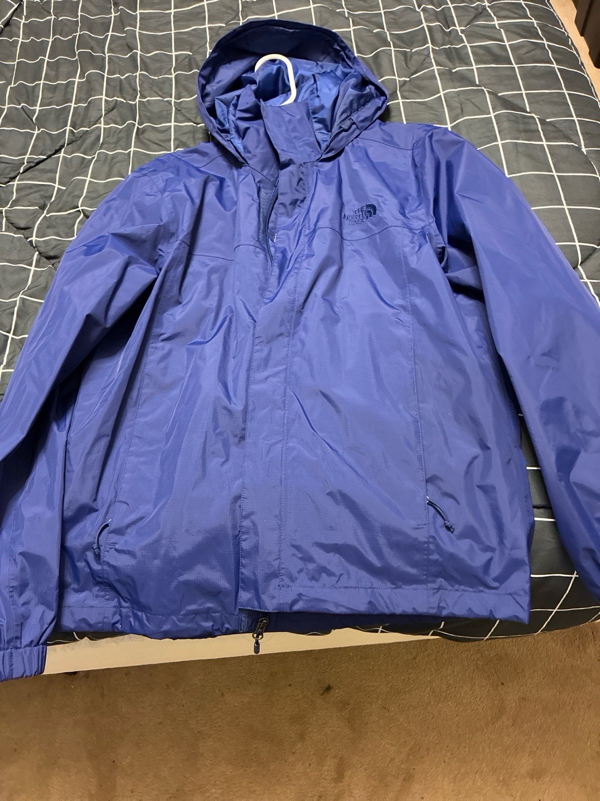 The North Face Men's Blue Windbreaker Jacket Size Medium