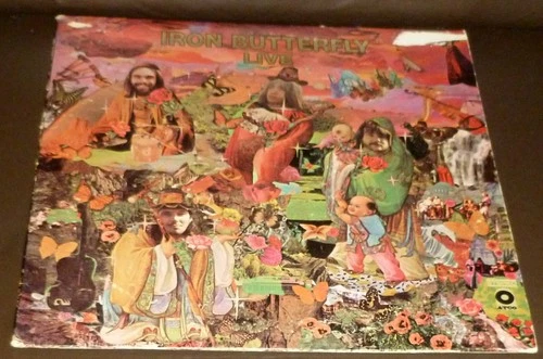 LP - IRON BUTTERFLY  LIVE
