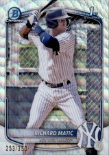 Richard Matic 1st Bowman #BCP-71 #/350 New York Yankees