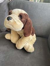 keel toys /simply soft collection large,basset hound/bull cuddly soft dog toy