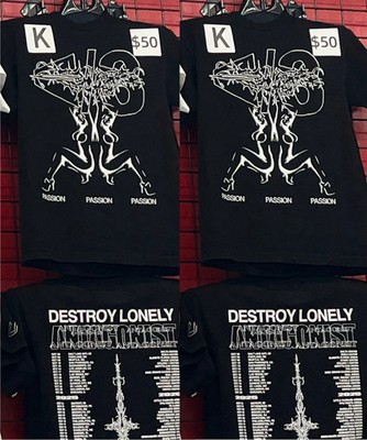 Destroy Lonely Antagonist 2.0 Tour Play Carti 2 side shirt VK01881