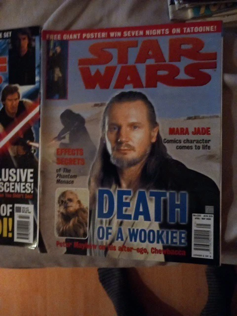 Figurine STAR WARS THE OFFICIAL MAGAZINE APRIL/MAY 2000 ISSUE NO25 COVER 1 OF 2 - Image 2 of 4