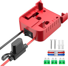 1 Pack Power Wheel Adapter Compatible with Milwaukee 18V Battery Adapter Power W