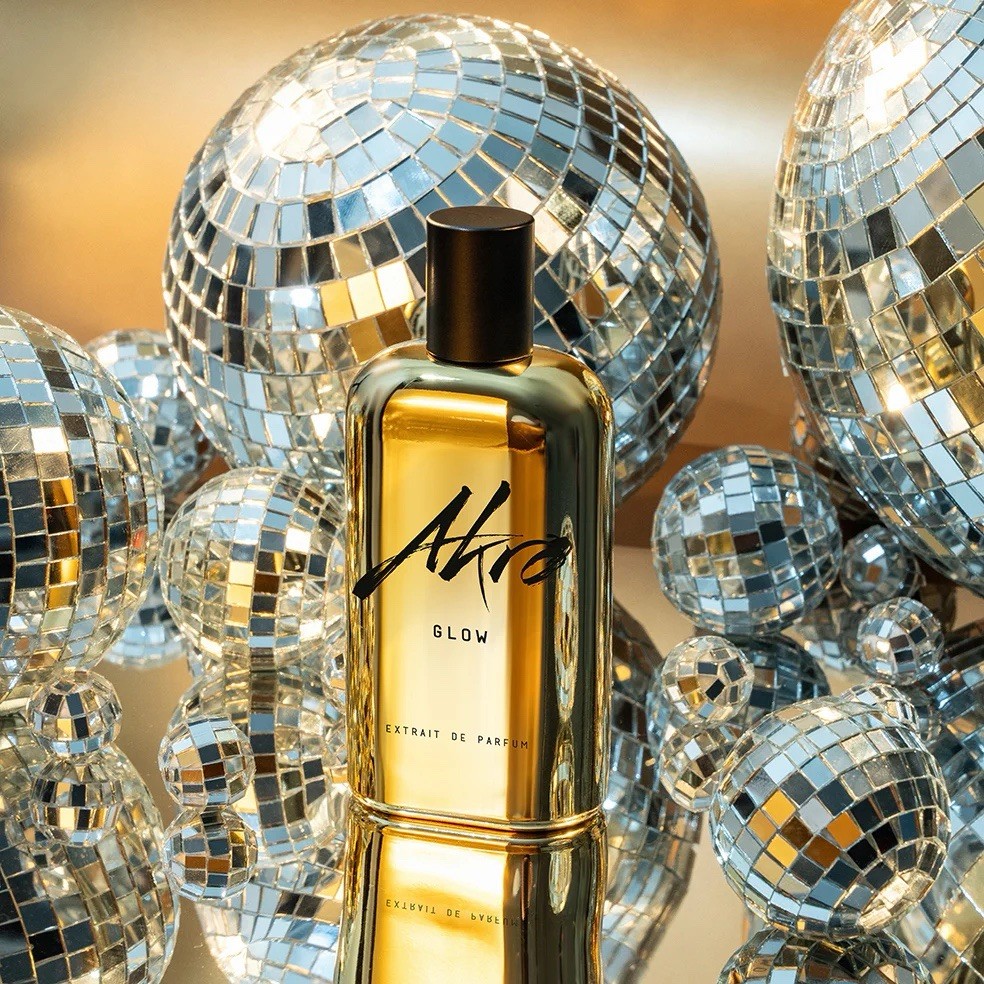 AKRO FRAGRANCE * NICHE BRAND * GLOW  EXTRAIT DE PARFUM  * 3.4 OZ  *NIB* SEALED 