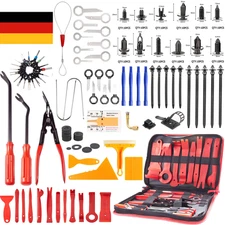 Auto Demontage Werkzeug Innenraum Verkleidung Montagehebel Clipheber Rot Satz DE