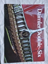 Daimler Double Six Series 1 sales brochure from around 1972. Very good condition