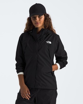 The North Face   Women's Antora Waterproof Rain Jacket   TNF Black   Medium