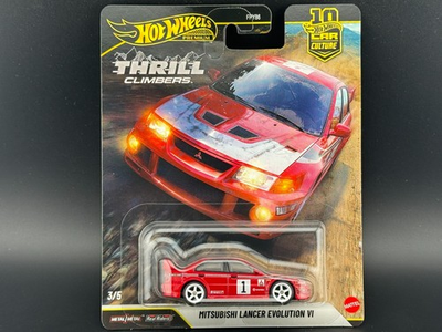 #ad Hot Wheels Mitsubishi Lancer EVO VI T. Makinen Thrill Climbers FPY86 961 Q 1 64 $13.99