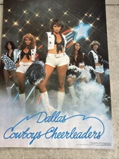 Dallas Cowboys Cheerleader Vintage Poster 1977
