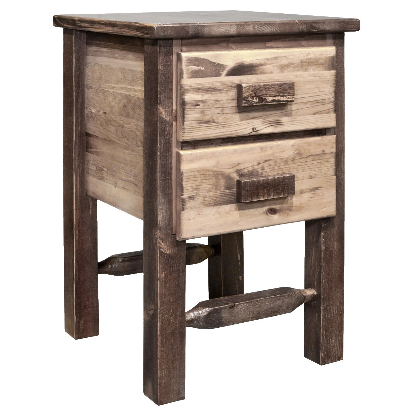 Handmade Lodge Nightstands