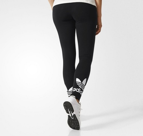Niñas Adidas Originales Trébol Leggings Negro 11-12 años BNWT RRP £ 23 Venta  | eBay