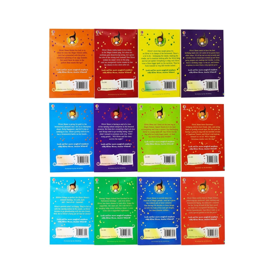 Oliver Moon Junior Wizard Series Collection 12 Books Set by Sue Mongredien - PB - Image 2 of 3