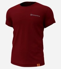 All New Genuine OEM Husqvarna X-plorer Leisure Wear Red TR D Tree SS T-Shirt
