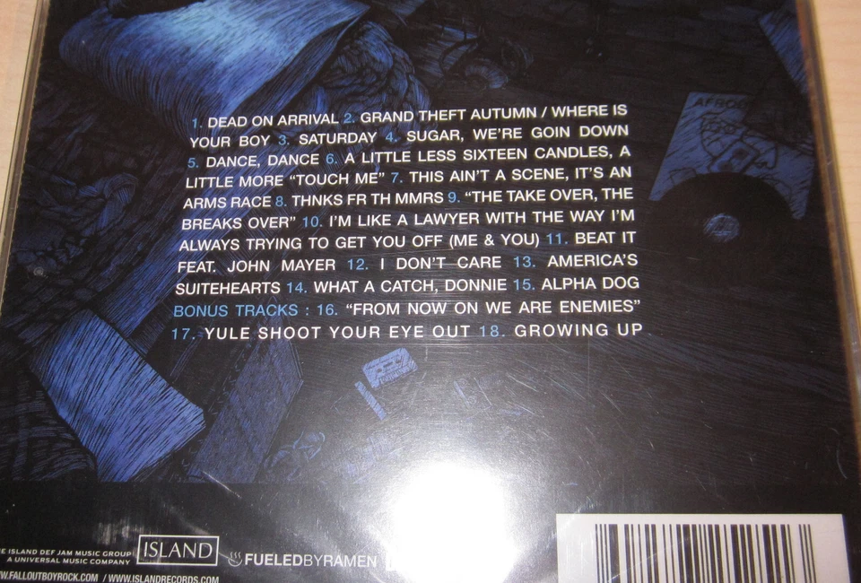 CD Album 2009 Fall Out Boy Believers never die/ Greatest Hits - Neu ovp in Folie - Bild 2 von 2