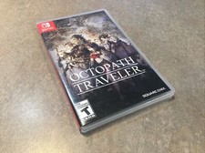 Octopath Traveler - Nintendo Switch, Art, Case And Game.