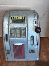 SPARKS  1 cent - trade stimulator / gum ball machine