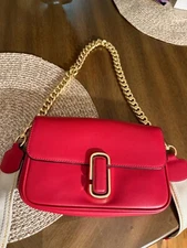 Marc Jacobs Women's The J Marc Shoulder Crossbody Bag Black