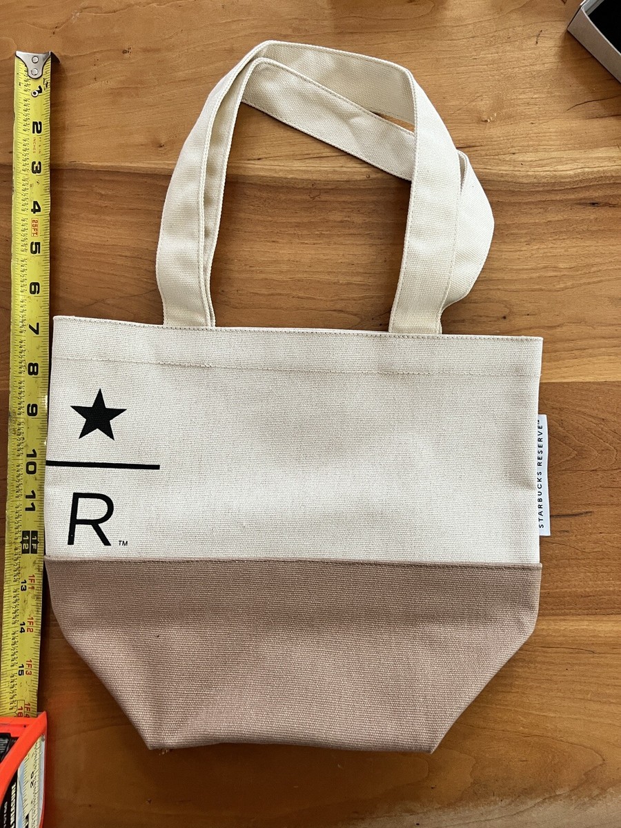 Starbucks Reserve Canvas Mini Tote Bag | eBay