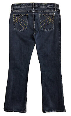 Levis Low Rise Slim Bootcut Womens Button Fly Jeans Size 13 Dark Wash 30 Inseam | eBay