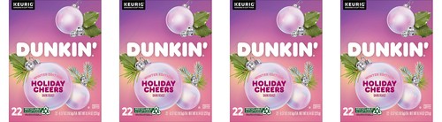 Dunkin Holiday Cheers Keurig Coffee 88 