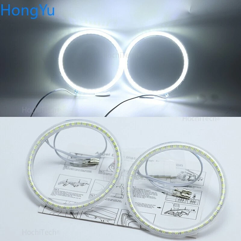 Para Alfa Romeo Mito 2008-15 Smd LED Ojos de Ángel Kit Halo Anillo Faro Ojo de Ángel Foto 3 de 4